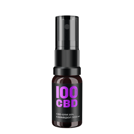CBD-олія 30%, 3000 мг, 10 мл, натуральний 