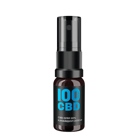 CBD-олія 20%, 2000 мг, 10 мл, мандарин 